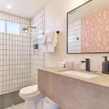 Twin Palms Desert Getaway - Jacuzzi, Fire Pit, Meditation Room & More Joshua Tree Exterior foto