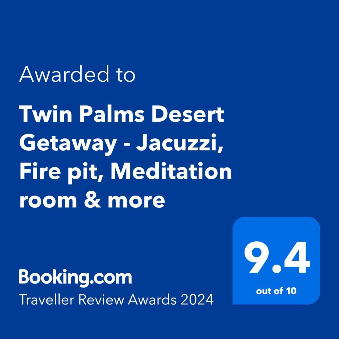 Holiday home Twin Palms Desert Getaway - Jacuzzi, Fire Pit, Meditation & Joshua Tree